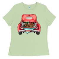 Matcha Christmas truck Ladies Tee - BarkalooDesign