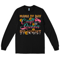 Black mama by day craft queen by night Long Sleeve Tee - RanaPortraitStore