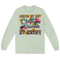 Matcha mama by day craft queen by night Long Sleeve Tee - RanaPortraitStore