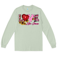 Matcha valentine's day love like jesus Long Sleeve Tee - RanaPortraitStore