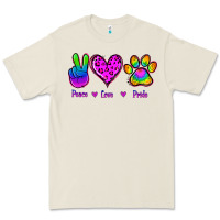 Bone Peace Love Pride Premium Tee - Jasminsmagicworld