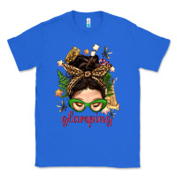 True Royal Glamping Messy Bun With Glamping Camp Tent Bbs Classic Tee - BundleAndBundleShop