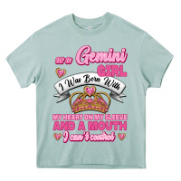 Arona As A Gemini Girl I Was Born With My Heart On My Sleeve And A Mouth Heavy Core Tee - Jasminsmagicworld