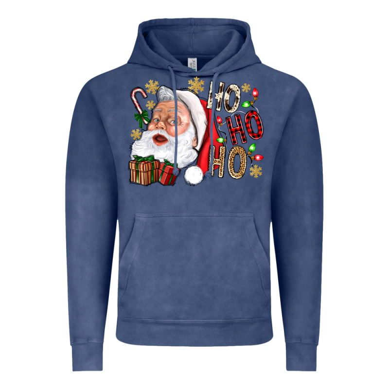 Santa Ho Ho Ho With Gift Box Vintage Hoodie by BundleAndBundleShop | Teevron