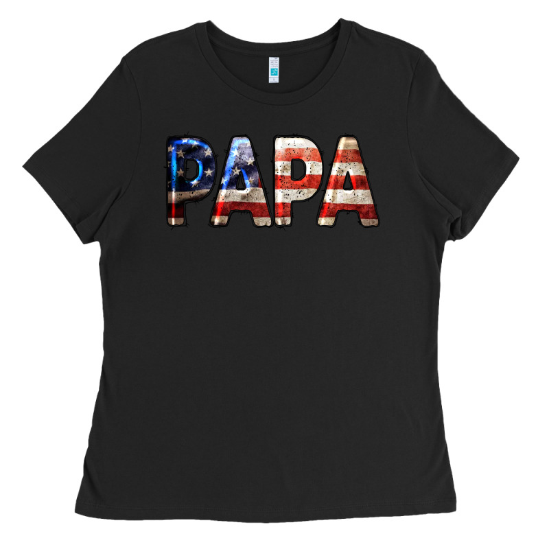 American Papa Ladies Tee by LillyAllenDesigns | Teevron