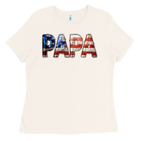 Bone American Papa Ladies Tee - LillyAllenDesigns