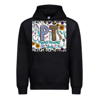 Black pt physical therapist Urban Hoodie - CowhideDigitalArt