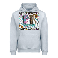 Heather Grey pt physical therapist Urban Hoodie - CowhideDigitalArt