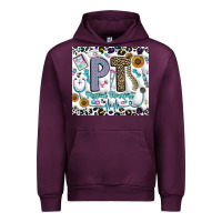 Mauve Wine pt physical therapist Urban Hoodie - CowhideDigitalArt