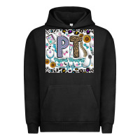 Pigment Black pt physical therapist Urban Hoodie - CowhideDigitalArt