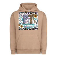 Pigment Burro pt physical therapist Urban Hoodie - CowhideDigitalArt