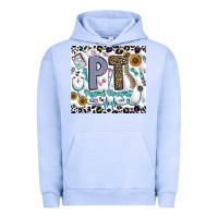 Pigment Grape Ice pt physical therapist Urban Hoodie - CowhideDigitalArt