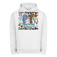 Pigment Lunar Rock pt physical therapist Urban Hoodie - CowhideDigitalArt