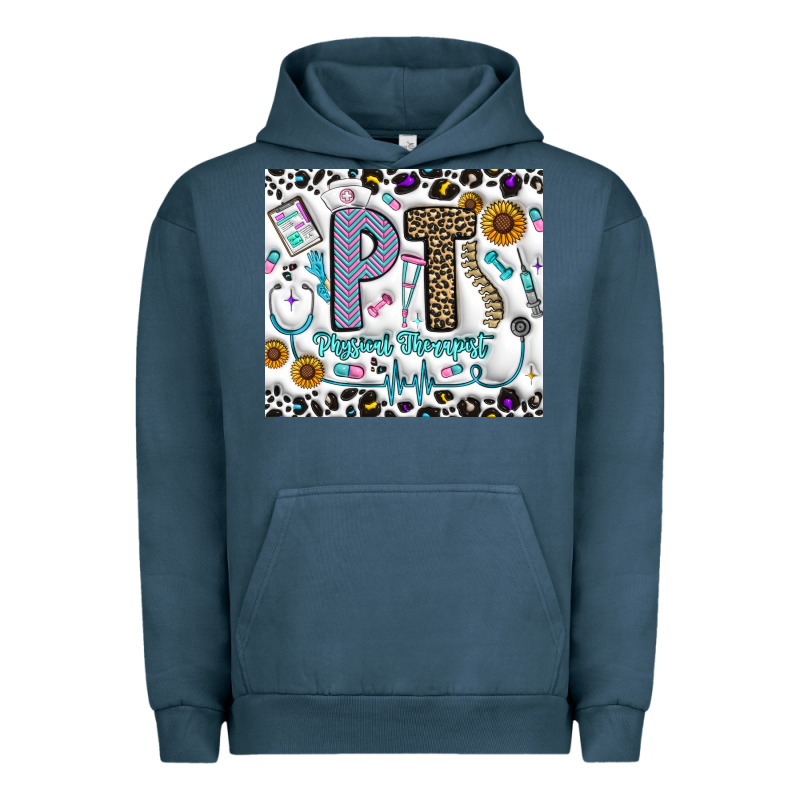 Pt Physical Therapist Urban Hoodie by CowhideDigitalArt | Teevron