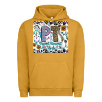 Pigment Peanut Butter pt physical therapist Urban Hoodie - CowhideDigitalArt