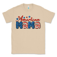 Mushroom American Mama Mother's Day Classic Tee - LillyAllenDesigns