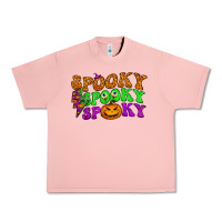 Salmon spooky with lightning bolt Urban Heavy Tee - BundleAndBundleShop