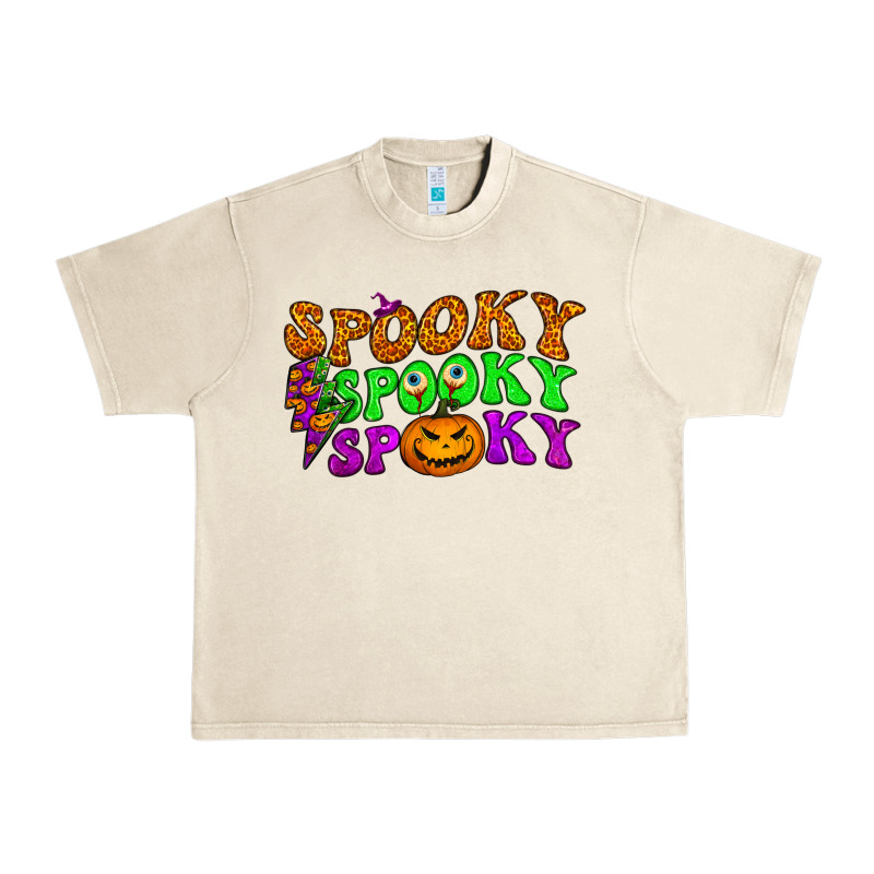 Spooky With Lightning Bolt Urban Heavy Tee by BundleAndBundleShop | Teevron