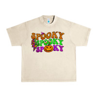 Sandshell spooky with lightning bolt Urban Heavy Tee - BundleAndBundleShop