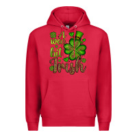 Cardinal St. Patrick's A wee bit irish Premium Hoodie - OliviaCreatesArt