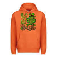 Carrot St. Patrick's A wee bit irish Premium Hoodie - OliviaCreatesArt