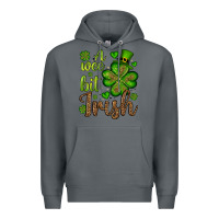 Rock St. Patrick's A wee bit irish Premium Hoodie - OliviaCreatesArt