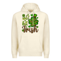 Sandshell St. Patrick's A wee bit irish Premium Hoodie - OliviaCreatesArt