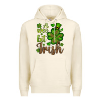 Tofu St. Patrick's A wee bit irish Premium Hoodie - OliviaCreatesArt