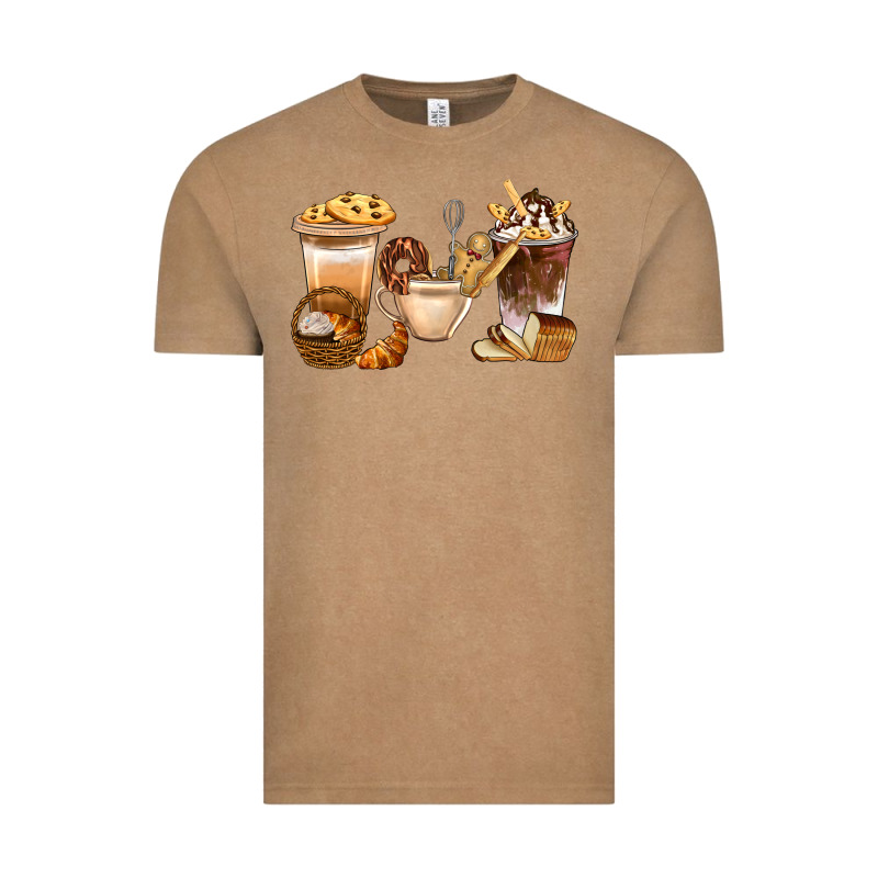Bakery Coffee Cups With Cookie Bbs Vintage Tee by BundleAndBundleShop | Teevron