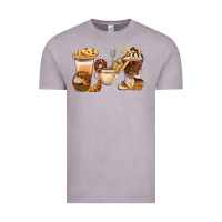 Vintage Zinc Bakery Coffee Cups With Cookie Bbs Vintage Tee - BundleAndBundleShop