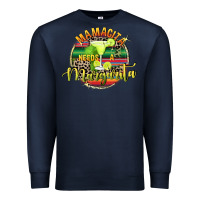 Navy Mamacita needs a margarita Mother's Day Premium Sweatshirt - FaDigitalArtStudio
