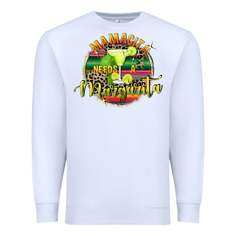 Mamacita Needs A Margarita Mother's Day Premium Sweatshirt by FaDigitalArtStudio | Teevron