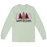 Matcha Happy Holidays Tree Long Sleeve Tee - Bettercallsaul