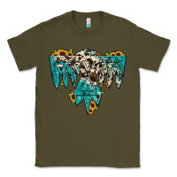Army Green thunderbird Classic Tee - JahusDesignShop