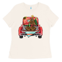 Bone Christmas truck Ladies Tee - BarkalooDesign
