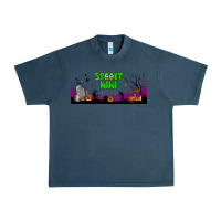 Midnight Navy spooky mimi libbey glass Urban Heavy Tee - BundleAndBundleShop