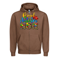 Chestnut proud autism mom Zipper Hoodie - CowGirlArtShop