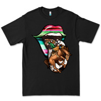 Black Serape Cowboy Tongue Premium Tee - Jasminsmagicworld