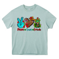 Arona peace love tequila Heavy Core Tee - AdoDesignShop