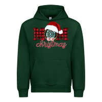 Forest Green mom Christmas Urban Hoodie - CowhideDigitalArt