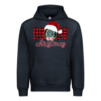 Navy mom Christmas Urban Hoodie - CowhideDigitalArt