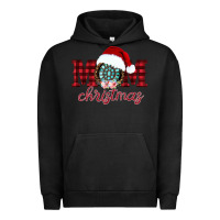 Pigment Black mom Christmas Urban Hoodie - CowhideDigitalArt