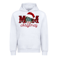 White mom Christmas Urban Hoodie - CowhideDigitalArt