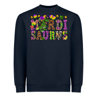 Navy Mardi saurus Heavyweight Sweatshirt - NancyCooperArtShop