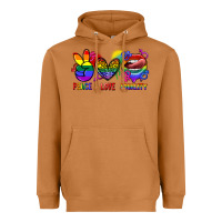 Meerkat Peace love equality Heavyweight Hoodie - FaDigitalArtStudio