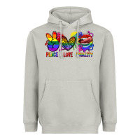 Moon Dust Peace love equality Heavyweight Hoodie - FaDigitalArtStudio