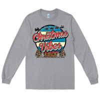 Heather Grey Christmas Vibes Long Sleeve Tee - Bettercallsaul