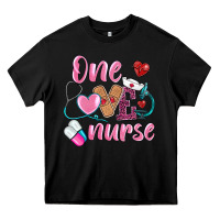 Black one loved nurse Heavy Core Tee - BarkalooDesign