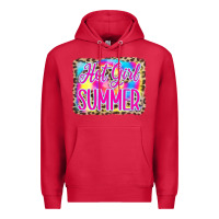 Cardinal Hot Girl Summer Tie Dye Leopard Premium Hoodie - CowCowDesign