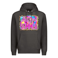 Smoke Hot Girl Summer Tie Dye Leopard Premium Hoodie - CowCowDesign